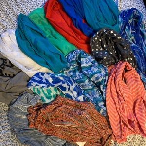 Infinity scarves